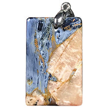 Load image into Gallery viewer, Natural Pietersite Stone Pendant Pietersite Crystal Stone Jewelry For Women Men Healing Luck Gift 32x20x4mm Beads Silver Energy Gemstone