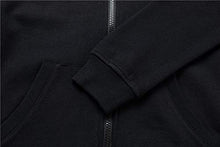 Load image into Gallery viewer, UNACOO Kid's Soft Brushed Fleece Full Zip-Up Hooded Sweatshirt Basic Hoodie for Boys or Girls(Grey, l(9-10 Years))