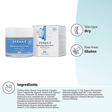 Load image into Gallery viewer, DERMA E Hydrating Day Cream with Hyaluronic Acid and Green Tea – All Natural, Vitamin Enriched Facial Moisturizer – Hydrating, and Smoothing Face Cream, 2oz