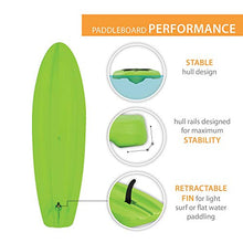 Load image into Gallery viewer, Lifetime 90891 Horizon 100 Stand-Up Paddleboard, 2 Pack, Paddles Included, Lime Green, 10'