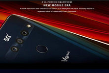 Load image into Gallery viewer, LG V50 ThinQ 128GB LMV450PM Sprint CDMA and GSM Unlocked 5G Smartphone Aurora Black