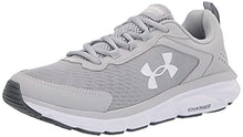 Load image into Gallery viewer, Under Armour Men's Charged Assert 9 Running Shoe, Mod Gray (101)/White, 8
