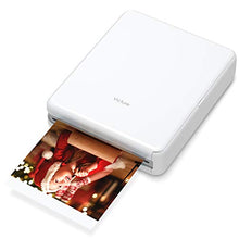Load image into Gallery viewer, Victure 3x3” Portable Photo Printer, Bluetooth Connection, Rechargeable, Including 10 Pieces of Photo Paper, Android/iOS/Tablet Devices Compatible, no Ink, Wireless,4 Pass Technology