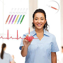 Load image into Gallery viewer, SunAngel 4 Syringe Pens + 6 Syringe Highlighters Fluorescent Needle Watercolor Pen (10 PCS)