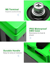 Load image into Gallery viewer, 12V 100Ah LiFePO4 Battery Built-in BMS Lithium Iron Phosphate Deep Cycle Battery Pack for Trolling Motor, Solar Energy Storage, RV, Camper, Marine, Home Backup, Off-Grid System, Lead Acid Replacement