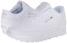 Load image into Gallery viewer, Reebok Women Classic Renaissance Sneaker, White/Steel, 8