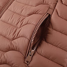 Load image into Gallery viewer, QLZ Girls Lightweight Jacket,Down Coat,Flight Suit,Double-sided Wear,F Pink,3-4 T