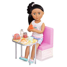 Load image into Gallery viewer, Glitter Girls Dolls by Battat – 14-inch Doll Breakfast Set – Play Food , Tea Kettle, & Table Setting Accessories – Toys for Kids Ages 3 and Up