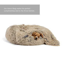 Load image into Gallery viewer, Best Friends by Sheri Calming Shag Fur Taupe Pet Throw Blanket 30x40