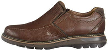 Load image into Gallery viewer, Clarks Mens Un Ramble Step Brown Loafers & Slip Ons Casual Shoes 7