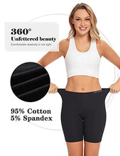Load image into Gallery viewer, POKARLA Womens Underwear Cotton Boxer Shorts Anti Chafing Bike Shorts Boyshorts Panties