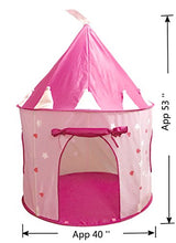 Load image into Gallery viewer, SueSport Girls Princess Castle Play Tent, Pink