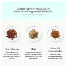 Load image into Gallery viewer, Nutrafol Women’s Balance Clinically Proven Hair Growth Supplement for Visibly Thicker Hair and More Scalp Coverage Through Menopause (1-Month Supply)