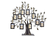 Load image into Gallery viewer, Klikel Family Tree Picture Frame Display with 10 Hanging Picture Photo Frames