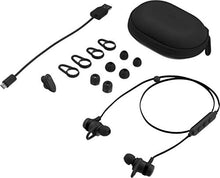 Load image into Gallery viewer, AmazonBasics Wireless Bluetooth Fitness Headphones Earbuds with Microphone, Black