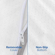 Load image into Gallery viewer, Milliard Bed Bumper (1 Pack, Travel) Foam Safety Rail Guard with Non-Slip Hypoallergenic Water Resistant and Washable Cover, Bed Rail for Toddlers, Kids, Adults and Seniors