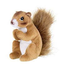 Load image into Gallery viewer, Bearington Copper Plush Squirrel Stuffed Animal, 7 Inch