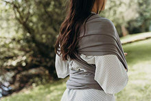 Load image into Gallery viewer, Boba Wrap Baby Carrier, Grey - Original Stretchy Infant Sling, Perfect for Newborn Babies and Children up to 35 lbs