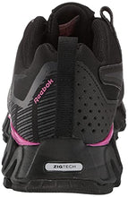 Load image into Gallery viewer, Reebok Women's ZigWild TR 6 Trail Running Shoe, Black/Cold Grey/Pink, 9.5