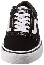 Load image into Gallery viewer, Vans YT Ward Sneaker, Black ((Suede/Canvas) Black/White Iju), 11 US Unisex Little Kid