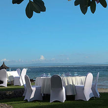 Load image into Gallery viewer, Obstal 10 PCS Red Spandex Dining Room Chair Covers for Living Room - Universal Stretch Chair Slipcovers Protector for Wedding, Banquet, and Party