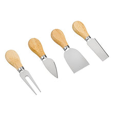 Load image into Gallery viewer, YXChome 4 Cheese Knives Set-Mini Knife, Butter Knife & Fork