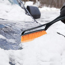 Load image into Gallery viewer, AstroAI 2 Pack 27” Snow Brush and Detachable Deluxe Ice Scraper with Ergonomic Foam Grip for Cars (Heavy Duty ABS, PVC Brush)