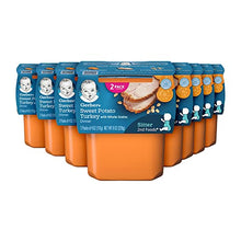 Load image into Gallery viewer, Gerber Baby Food 2nd Foods Blends, Apple Peach Squash Puree, Natural & Non-GMO, 4 Ounce, 2-Pack (Pack of 8)
