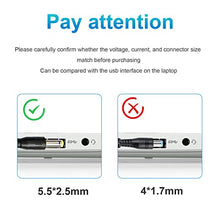 Load image into Gallery viewer, Adapter for Toshiba Satellite C875 C50 C55D C75D L50 L55D L75 L635 L645D L675 A205 A215 A305 A505 A665 U845T U845W PA3516U-1ACA PA5180U-1ACA PA3467U-1ACA PA3714U-1ACA PA3917U-1ACA PA3715U-1ACA Charger