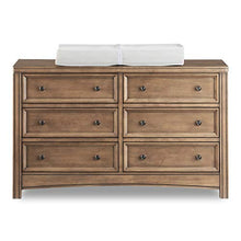 Load image into Gallery viewer, Sealy Baby Soybean Comfort 3-Sided Contoured Diaper Changing Pad for Dresser or Changing Table, White, 32” x 16”