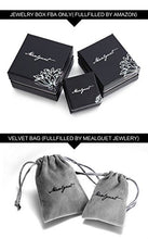 Load image into Gallery viewer, MEALGUET Jewelry Fashion Stainless Steel Signet Ring with Black Agate for Men, Size 10