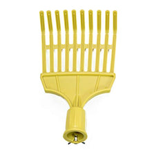 Load image into Gallery viewer, DocaPole 4 inch Roof Rake & Shrub Rake // Extension Pole Roof Rake Attachment // for Roof Raking and Detailed Shrub Raking Under Bushes and in Flower Beds // Flower Bed Rake // Small Rake Attachment