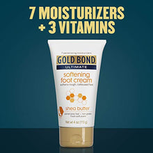 Load image into Gallery viewer, Gold Bond Ultimate Softening Foot Cream With Shea Butter to Soften Rough & Calloused Feet, 4 oz.