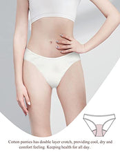 Load image into Gallery viewer, Finihen Girls Panties Cotton Bikini For Teen Girls Underwear Comfortable Multipacks Size 16 White