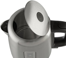 Load image into Gallery viewer, AmazonBasics Stainless Steel Portable Fast, Electric Hot Water Kettle for Tea and Coffee, 1 Liter, Silver