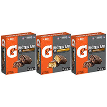 Load image into Gallery viewer, Gatorade Whey Protein Bars, Variety Pack, 2.8 oz bars (Pack of 18)