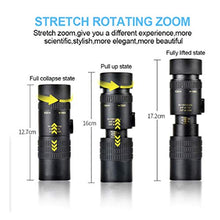 Load image into Gallery viewer, 4K 10-300X40mm Super Telephoto Zoom Monocular Telescope, Owthin monocular telescope,Waterproof Fogproof Monocular with Smartphone Holder & Tripod for Bird Watching Hunting Camping Travelling Hiking