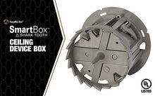 Load image into Gallery viewer, Madison Electric Products-MSBST250 Fixture and Ceiling Electrical Box Smart Box Shark Tooth with Hole Saw