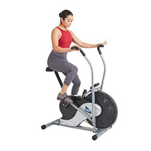 Load image into Gallery viewer, Body Rider BRF700 Exercise Upright Fan Bike (with UPDATED Softer Seat) Stationary Fitness / Adjustable Seat