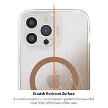 Load image into Gallery viewer, ZAGG Gear4 Milan Snap Case - MagSafe Compatible Clear Case with Beautiful Detailing - for Apple iPhone 13 Pro Max - Rose,702008222