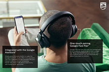 Load image into Gallery viewer, Philips H9505 Hybrid Active Noise Canceling (ANC) Over Ear Wireless Bluetooth Pro-Performance Headphones, Comfort Fit and 27 Hours of Playtime, Dual Device Connect, Alexa Built-in, TAH9505BK