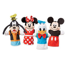 Load image into Gallery viewer, Melissa & Doug Disney Mickey Mouse & Friends Soft & Cuddly Hand Puppets