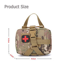 Load image into Gallery viewer, Homiego Tactical Rip Away EMT Pouch Molle IFAK Medical Kit Bag(MCP)