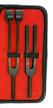 Load image into Gallery viewer, Limited Edition - Full Tactical Black - Grudge Style Set of 5 pcs Reflex Percussion Taylor Hammer + Penlight + Tuning Fork C 128 C 512 + Bandage Scissors 5.5"