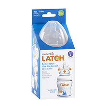 Load image into Gallery viewer, Munchkin Latch Anti-Colic Baby Bottle with Ultra Flexible Breast-like Nipple, BPA Free, 4 Ounce