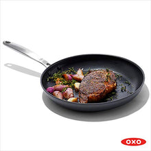 Load image into Gallery viewer, OXO Good Grips Pro Nonstick Dishwasher Safe Black Frying Pan, 12"