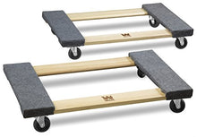 Load image into Gallery viewer, WEN 721830 1000 lbs. Capacity 18 in. x 30 in. Hardwood Movers Dolly (2-Pack)