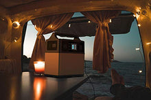 Load image into Gallery viewer, MAXOAK Portable Generator Power Station 400Wh Solar Generator 2AC Outlet 110V/300W Lithium Emergency Battery Backup Quiet Sine Power Storage for Outdoor CPAP Camping Hunting AC/Car/Sun Recharge