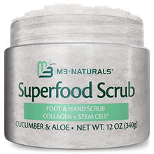 Load image into Gallery viewer, M3 Naturals Charcoal Body Scrub 12 oz + Superfood Body Scrub 12 oz