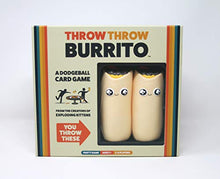 Load image into Gallery viewer, Throw Throw Burrito by Exploding Kittens - A Dodgeball Card Game - Family-Friendly Party Games - Card Games for Adults, Teens & Kids